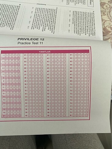 Dilko gramer, privilege practice test ,vocabulary test - Görsel 6