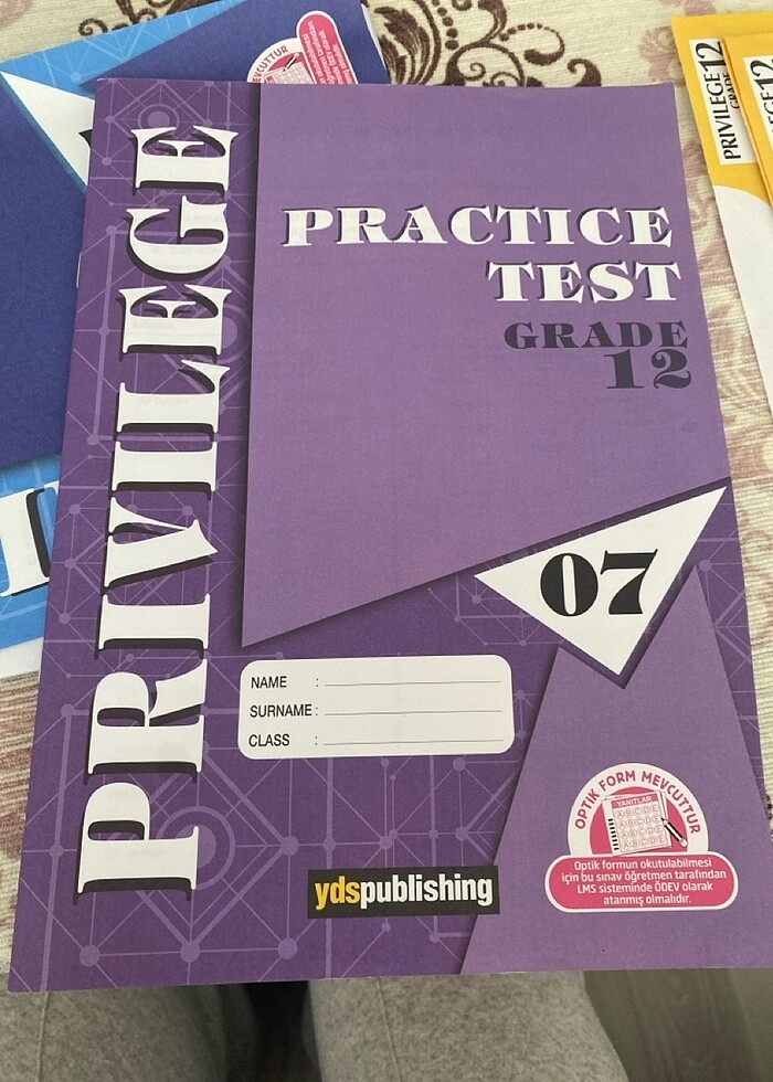 Dilko gramer, privilege practice test ,vocabulary test - Görsel 3