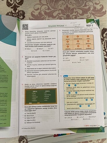 Yayın denizi  biyoloji,fizik,kimya,geometri - Görsel 5