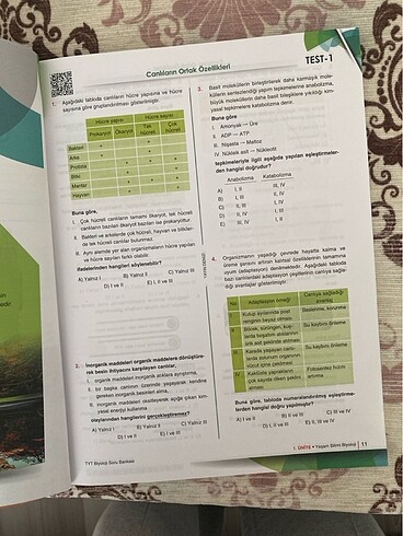 Yayın denizi  biyoloji,fizik,kimya,geometri - Görsel 9