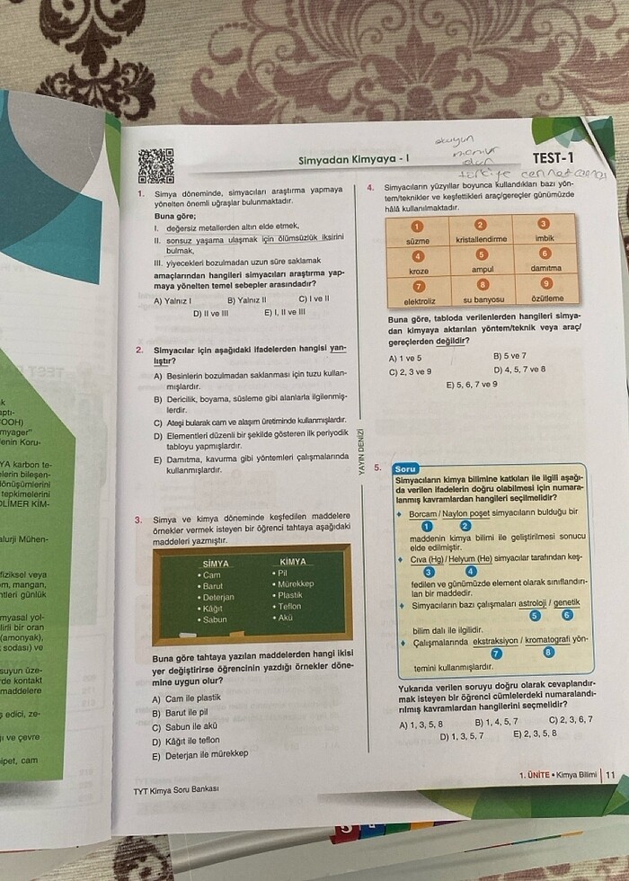 Yayın denizi  biyoloji,fizik,kimya,geometri - Görsel 5