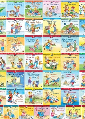 Elif Serisi 20 Kitap İş Bankası Yayınları Okuma Kitapları
