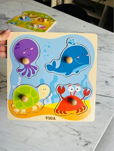 Viga ahşap puzzle yapboz