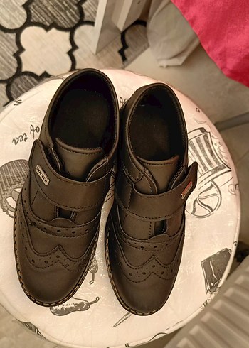 Kahverengi Tokalı Deri Erkek Çocuk Ayakkabısı - Görsel 2