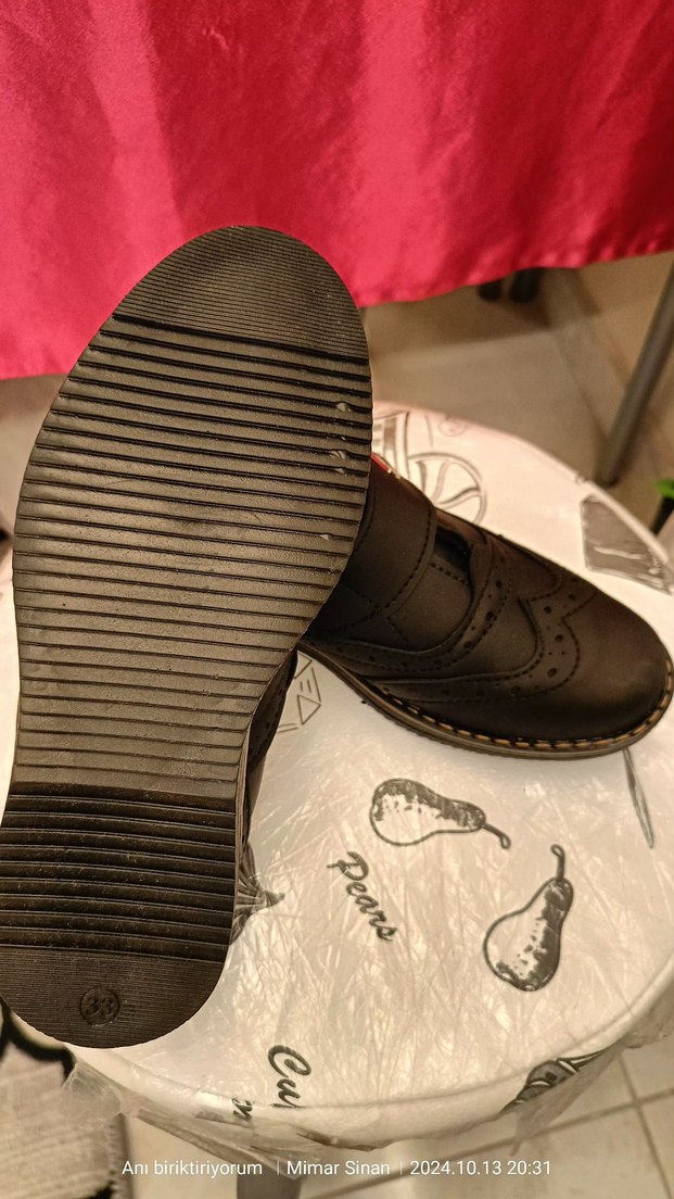 Kahverengi Tokalı Deri Erkek Çocuk Ayakkabısı - Görsel 4