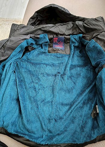 Fermuarlı Gri Erkek Günlük Mont - Görsel 5