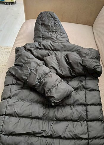 Fermuarlı Gri Erkek Günlük Mont - Görsel 2