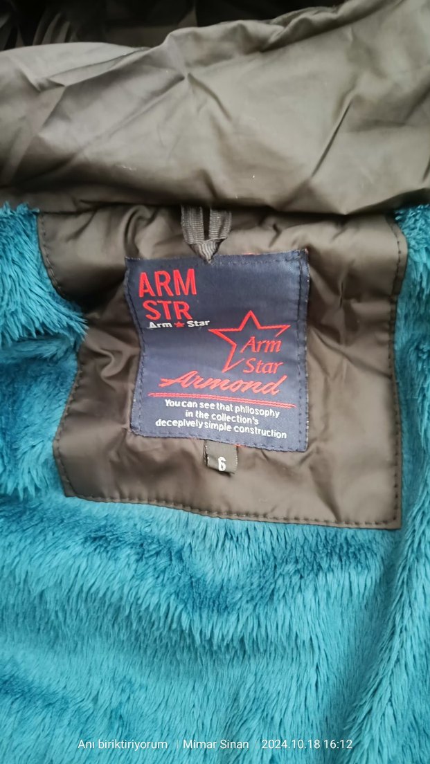 Fermuarlı Gri Erkek Günlük Mont - Görsel 4