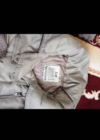 40 Beden gri Renk tak çıkar portatif yakalı kaban çok uygun fiyat ile satılık