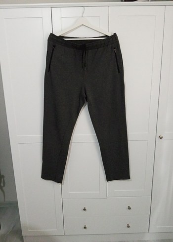 Gri Erkek Outdoor Fermuarlı Eşofman Altı - Görsel 2