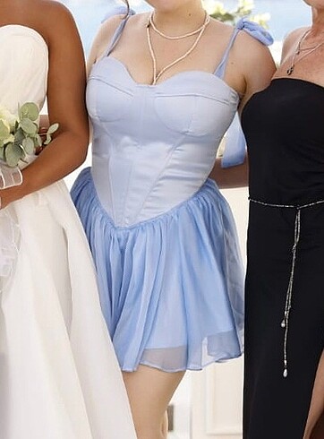 Zara Korseli Mini Elbise