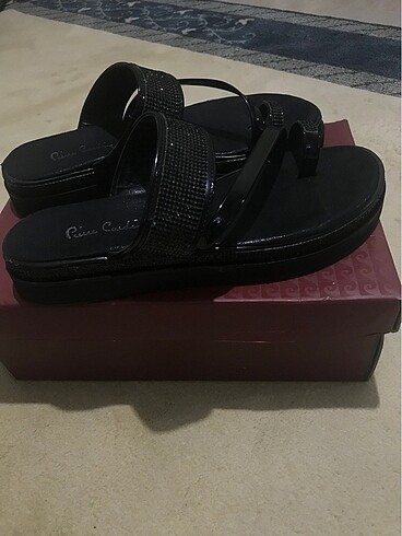 39 Beden Pierre cardin siyah terlik