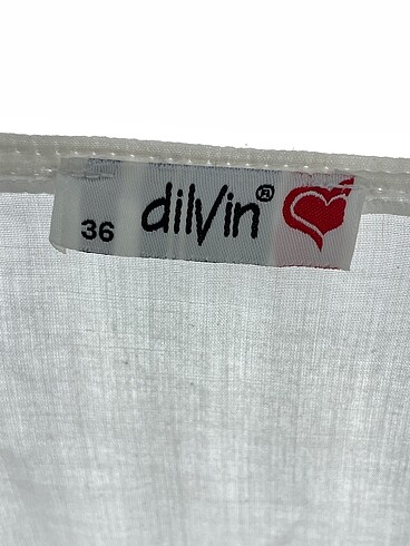 36 Beden beyaz Renk Dilvin Uzun Elbise %70 İndirimli.