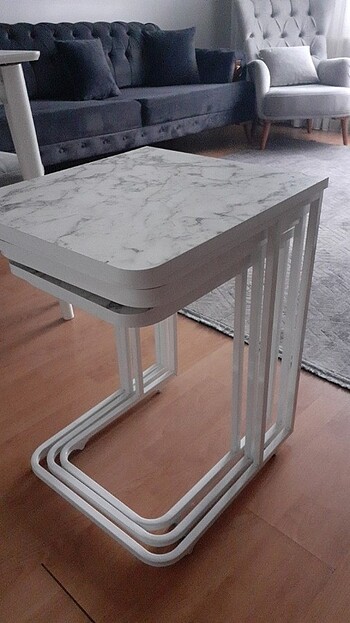 Zigon sehpa üçlü - Görsel 4