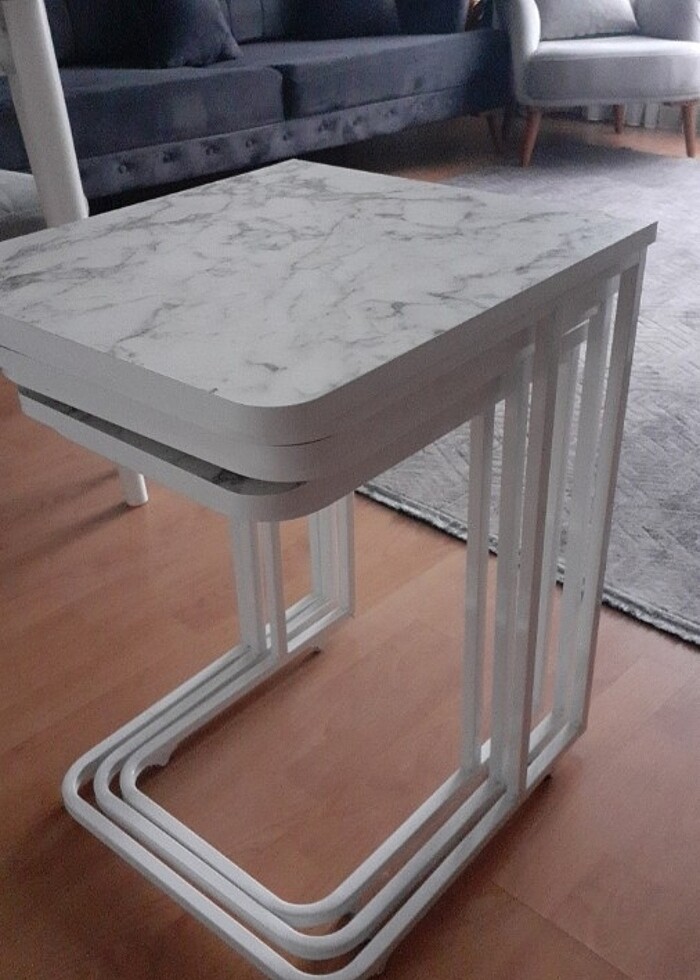 Zigon sehpa üçlü - Görsel 4