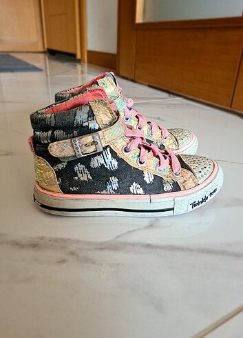 31 Beden çeşitli Renk Skechers kız çocuk ayakkabı orijinal