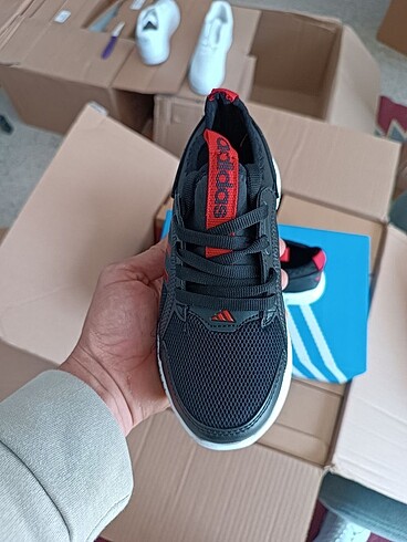 35 Beden gri Renk Adidas Çocuk Spor Ayakkabı