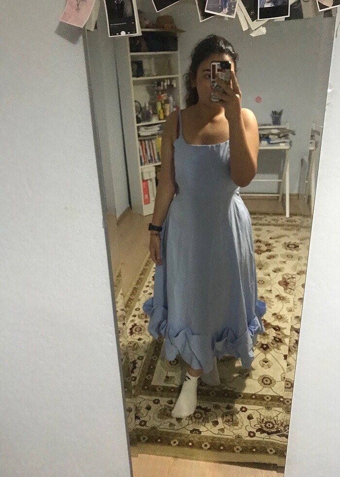 Mavi abiye - Görsel 2