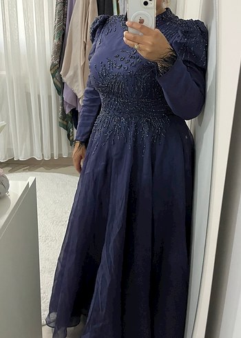 44beden prenses model tül kabarık elbise - Görsel 3