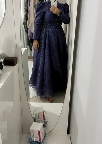 44beden prenses model tül kabarık elbise - Görsel 2