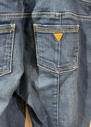 Kadın Mavi Denim Midi Tulum - Görsel 4