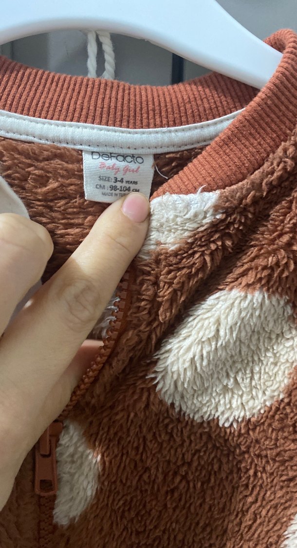 Defacto Peluş Ceket - Görsel 2