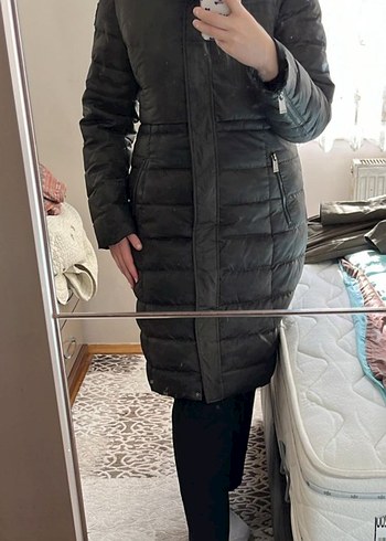 42 Beden Uzun Kadın Kışlık Mont