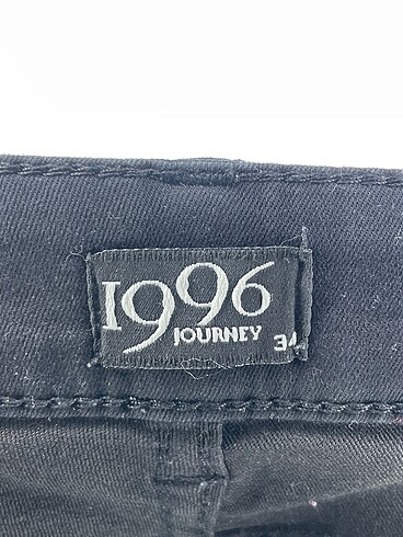 34 Beden siyah Renk Journey Jean / Kot %70 İndirimli.