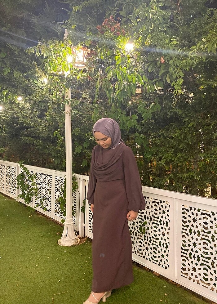 Tesettür elbise - Görsel 3