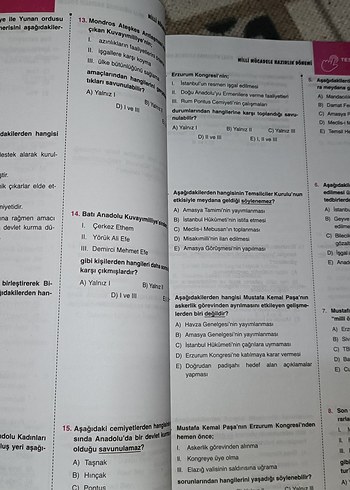 KPSS Tarih Çözümlü Soru Bankası - Görsel 2