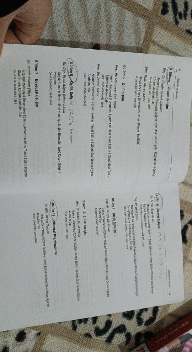 Erken Çocukluk Döneminde Gelişim Kitabı - Görsel 4