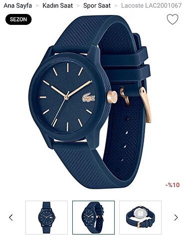 Lacoste saat