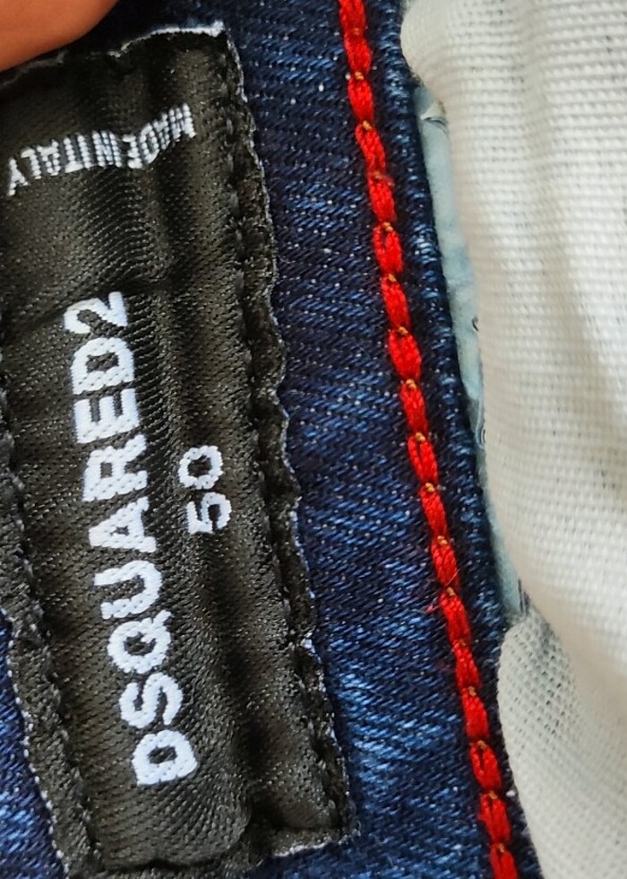Sıfır orijinal dsquared pantolon  - Görsel 3