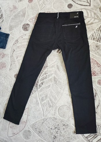 Siyah Regular Fit Erkek Kot Pantolon - Görsel 2