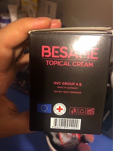 Besame aneztezi kremi - Görsel 2