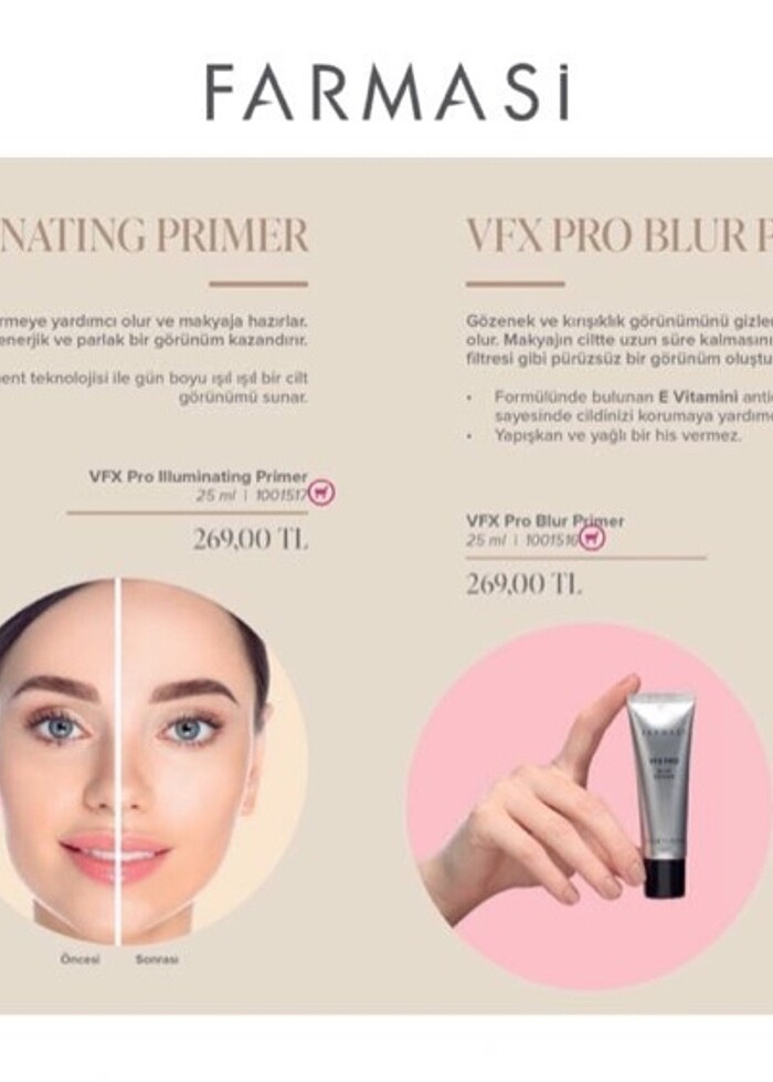 Farmasi makyaj bazı - Görsel 2