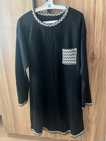 Siyah Kazak Tunik