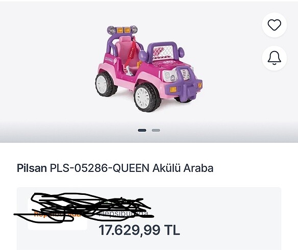 Diğer Pilsan prenses Akülü araba radyolu