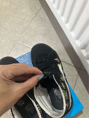 32 Beden siyah Renk Vans çocuk ayakkabı (karanlıkta parlar)