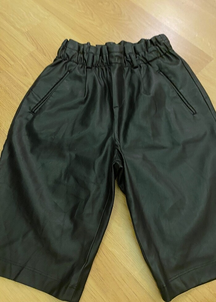 Deri şort - Görsel 5