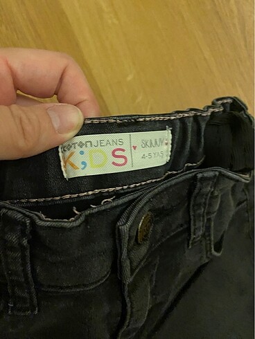 5 Yaş Beden Kot pantlon