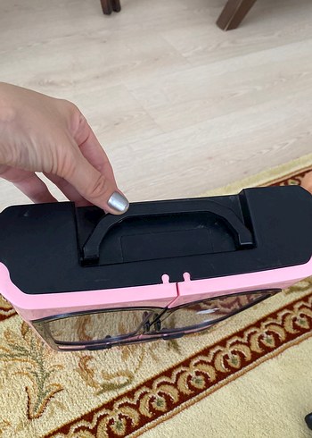 Pembe Çocuk Gardırop Oyuncak - Görsel 5