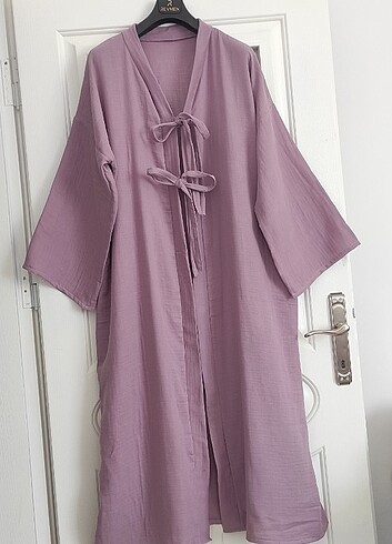 Tesettür uzun kimono