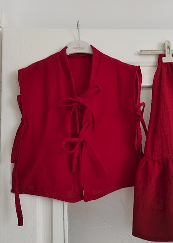 Kız Çocuk müslin takım - Görsel 4