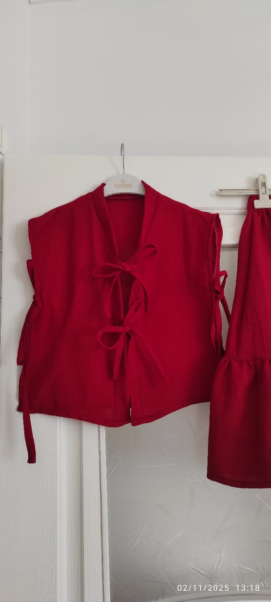 Kız Çocuk müslin takım - Görsel 4