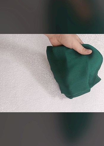 Abiye Yeşil Drapeli Uzun Kollu Bohem Elbise