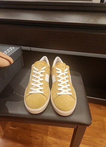 39 Beden altın Renk Original ecco 39 numara