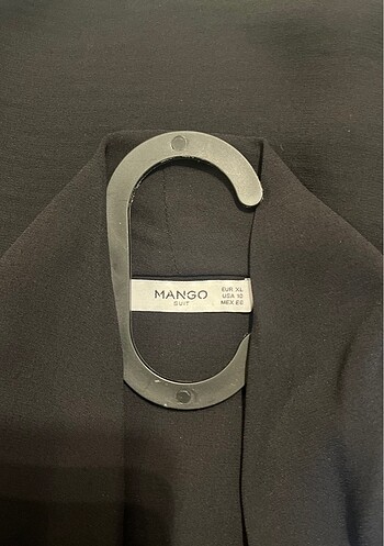 Mango Siyah Astarlı Elbise