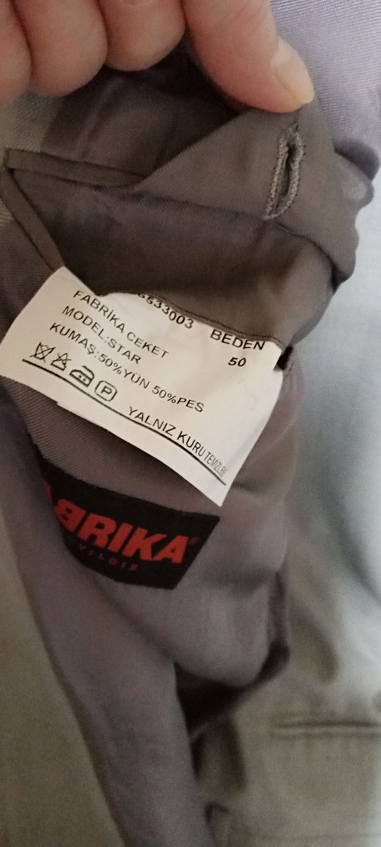 Fabrika Marka Erkek Takım Elbise - Görsel 3