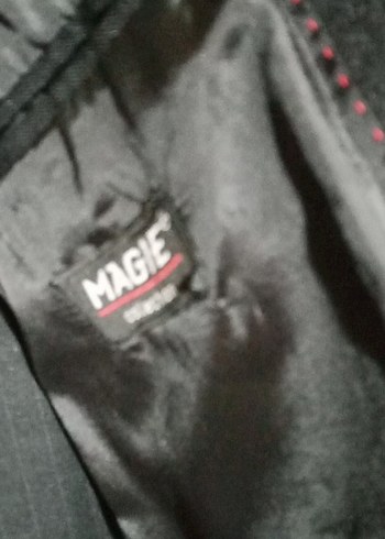 MAGIE Marka Erkek Siyah Takım Elbise - Görsel 3